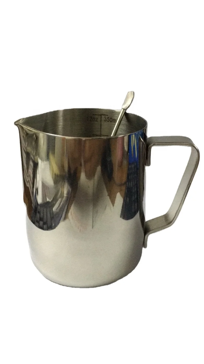 Кувшин для вспенивания молока из нержавеющей стали 350 мл 580 1000 w или w/o latte art pen
