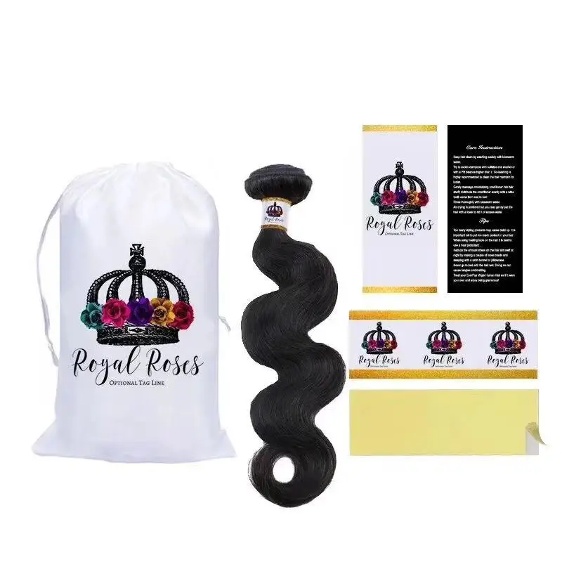 Custom hair tag and label custom hair bundle tag, business cards