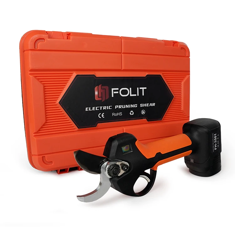 Industrial grade FH-3501 Large cutting range 35mm 16.8V 4.0Ah battery power tree pruner electric pruning shears