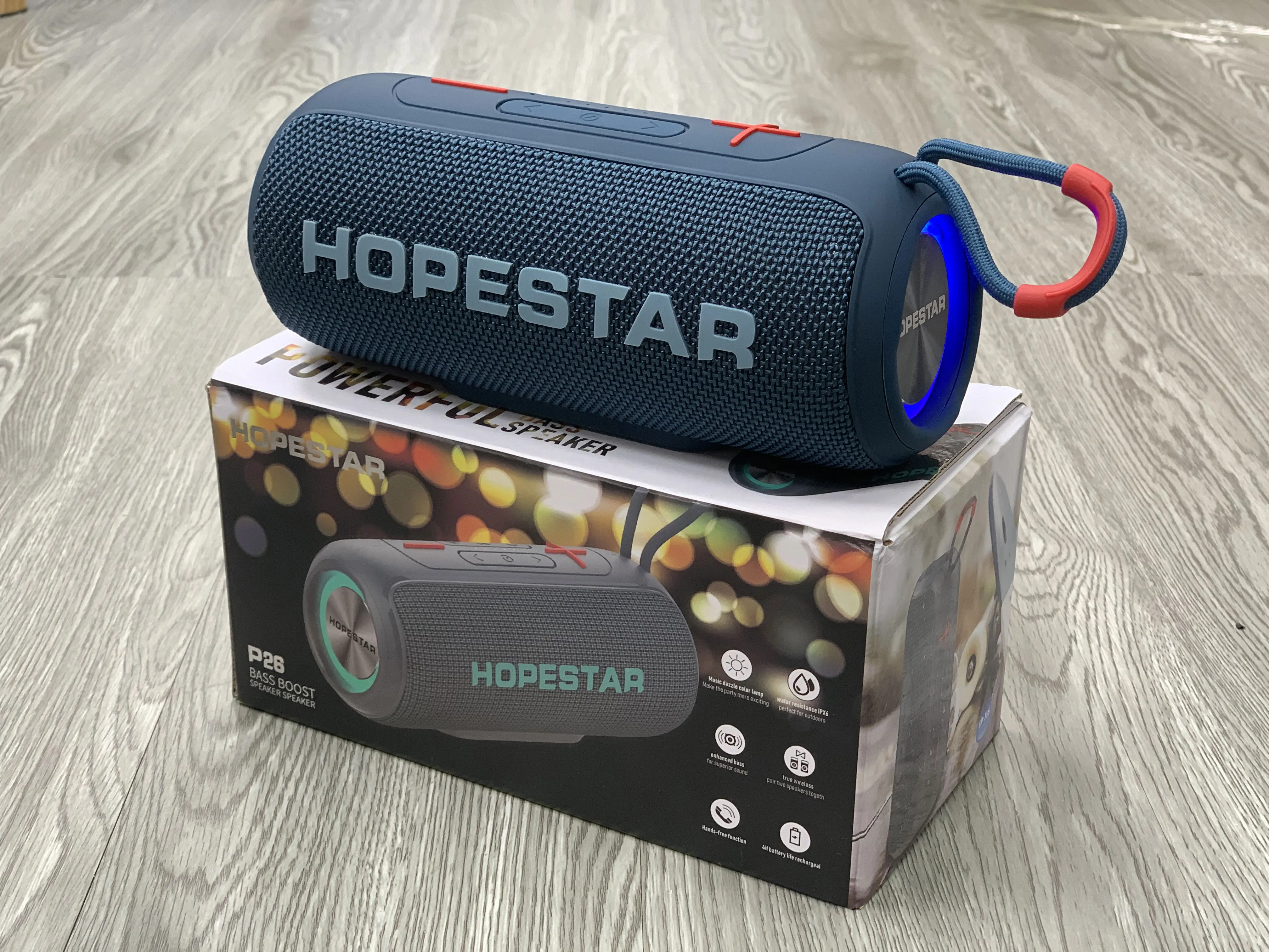 2022 High Quality New Stereo Speakers Wireless IPX6 Waterproof Portable Bluetooth Speaker