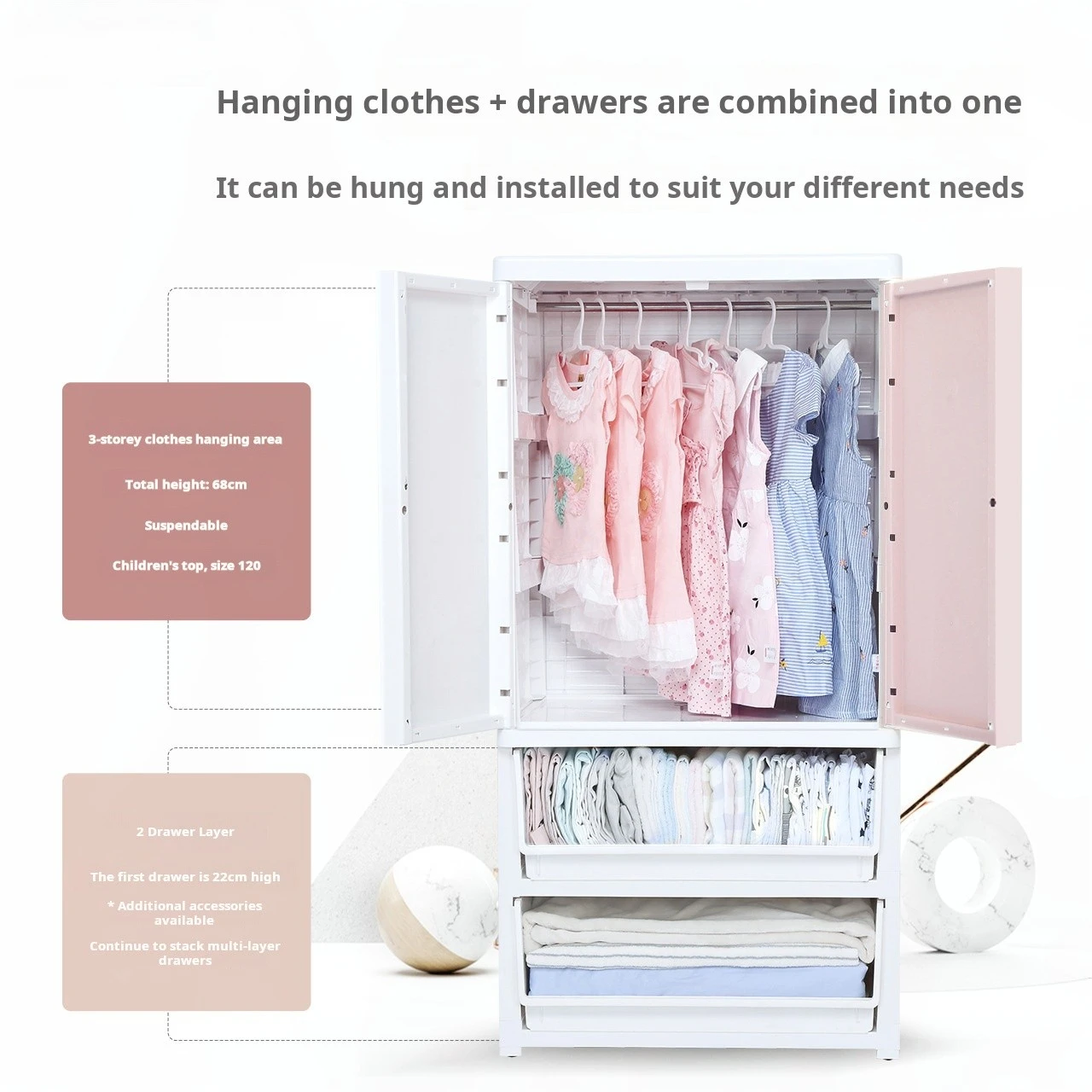 multi Layer toys kids children plastic drawers cabinet organizers plastic wardrobe stackable cabinet chest drawer