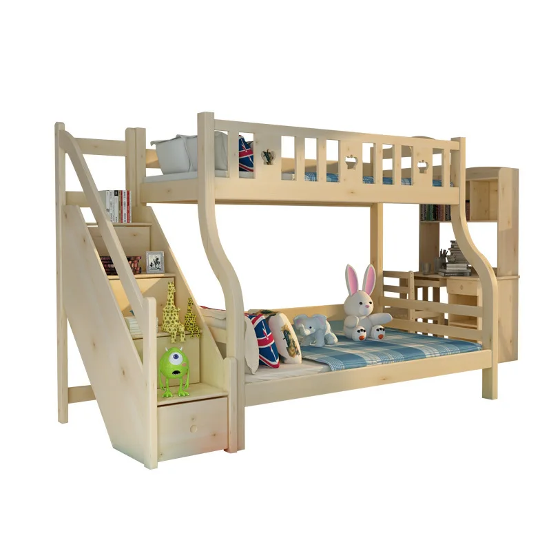 Fatong Children Furniture Wood and MDF Bunk Bed Furniture Wood Kids Beds bedroom sets for bedroom furniture
