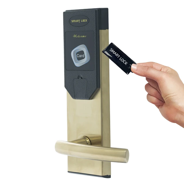 New & Original Gate Exterior Door Locks Electric Hotel Smart Lock With Customize Logo