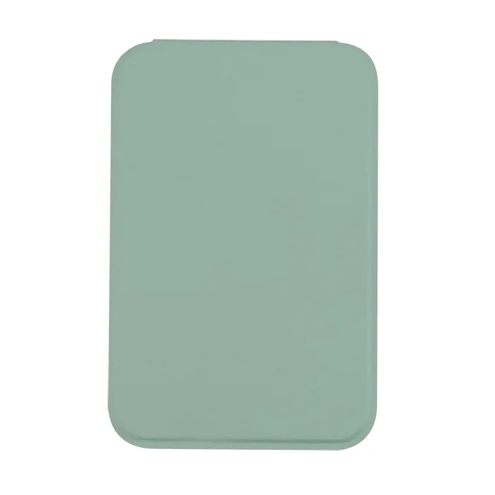 Belleza luxury highend custom compact easy carry foldable multi-color square makeup bag mirror