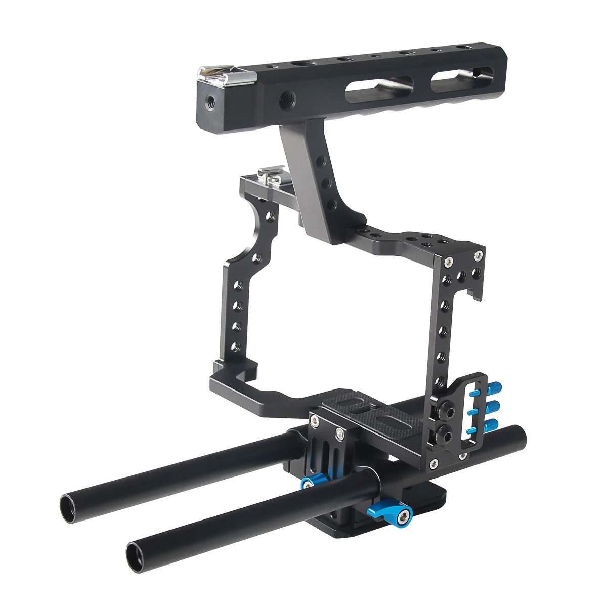 CG400 Metal Camera Cage Kit Top Handle Grip Stabilizer for GH4/A7S/A7/A7R/A72/A7RII/A7SII/A6000/A6500/A6300