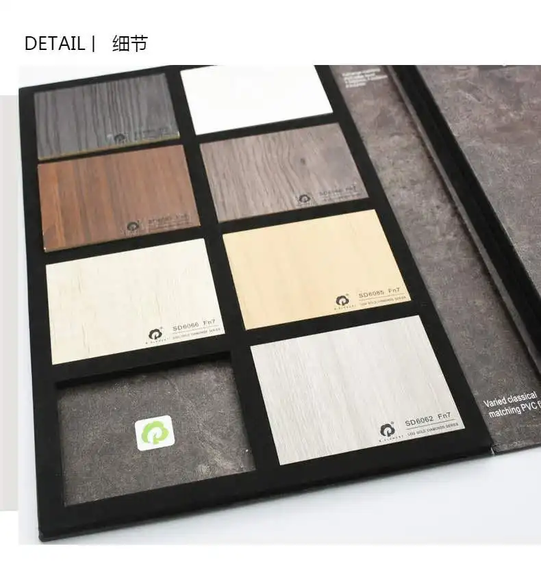 Commercial Sample Catalog Folder Paper Ceramic Custom Sample Brochure Binder EVA Cardboard Book Sample Kit