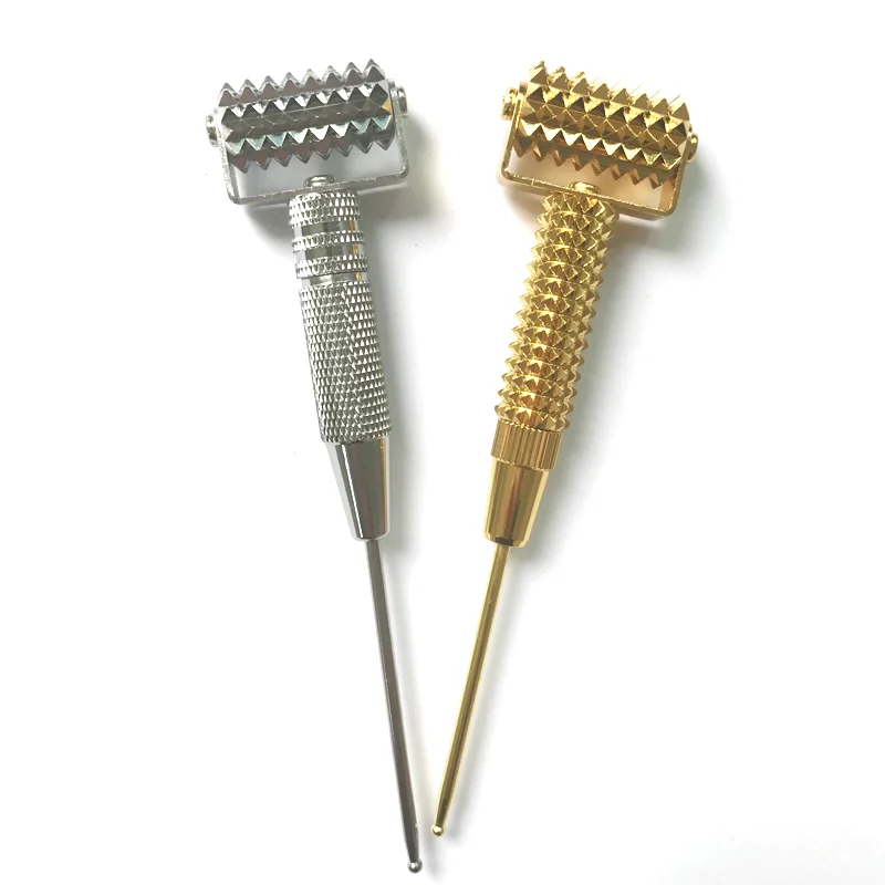 Face Massager Ear Acupoints Probe Acupuncture Points Needle Probe Facial Tightening Slimming Spring Roller