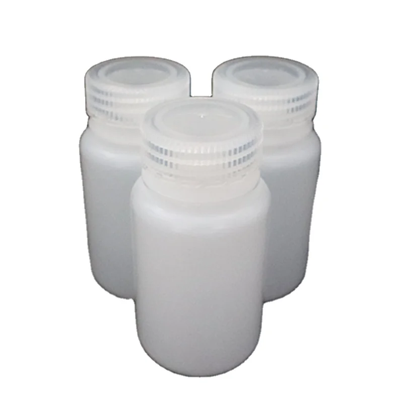 Бутылка с широким горлышком, 1000 мл, термостойкая коричневая бутылка для реагентов из полипропилена