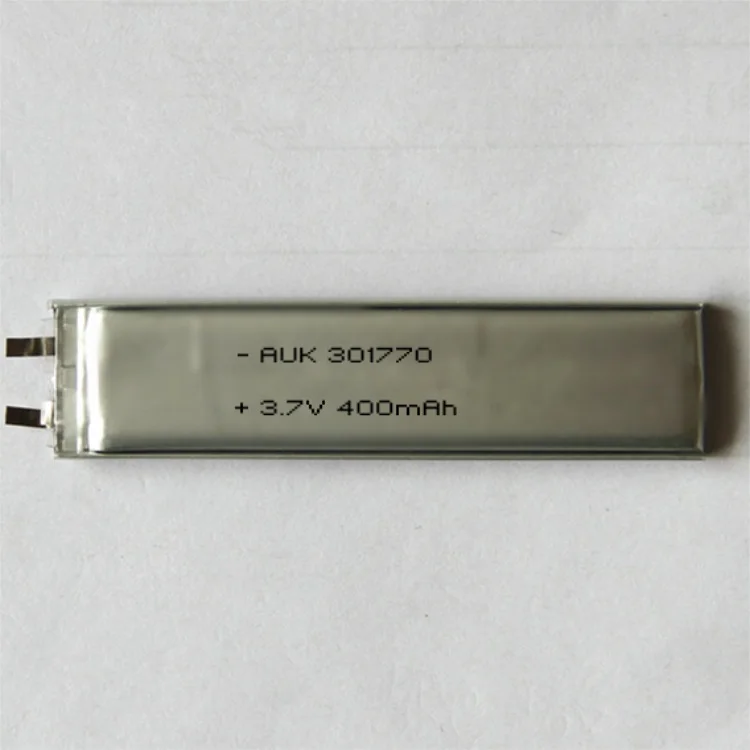Factory Wholesale Small Size Lipo Battery AUK 432543 602035 3.7V 400mAh Li-polymer Battery 433040 460mah li ion Battery