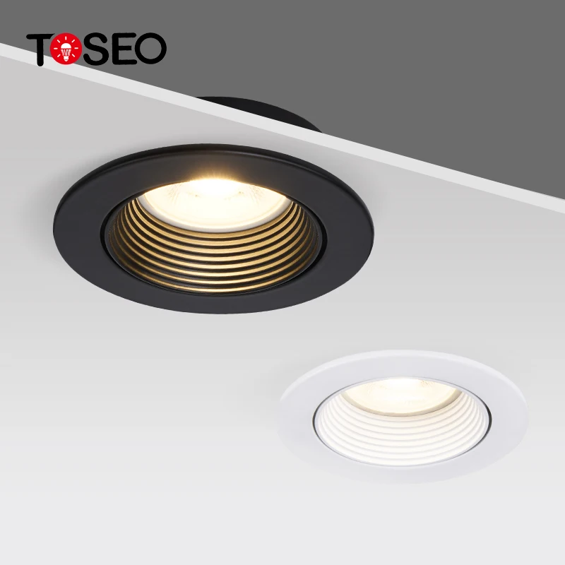 Commercial Mr16 Pure Aluminium Downlight Fixed  Deep Cup Anti Glare spotlights Fixed