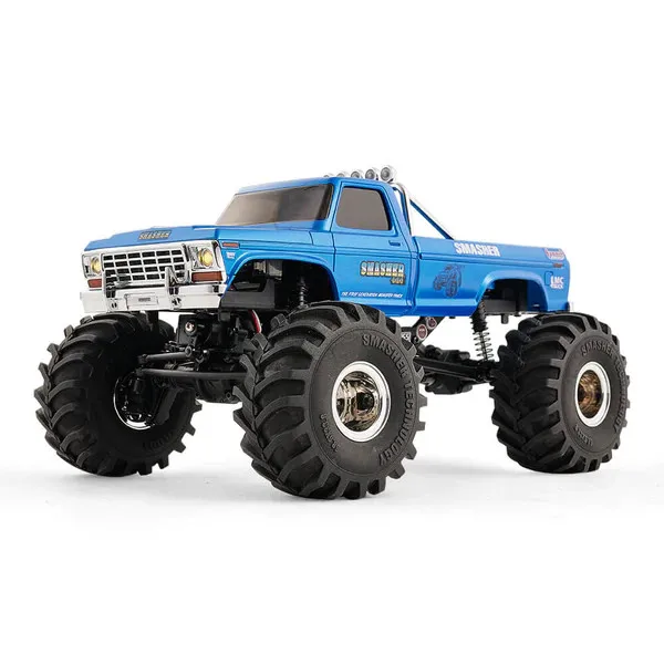 Cheap Two speed Crawler Pickup Stunt  Car USA-1 FMS 1/24 FCX24 Max Smasher V2 Electric Mini RC Monster Truck RTR 4WD Vehicle Toy
