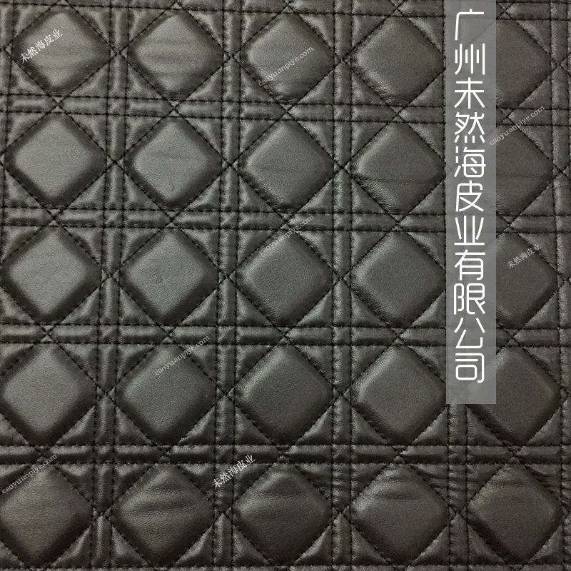 Computer Digital Embroidery genuine leather, imitation leather various textures
