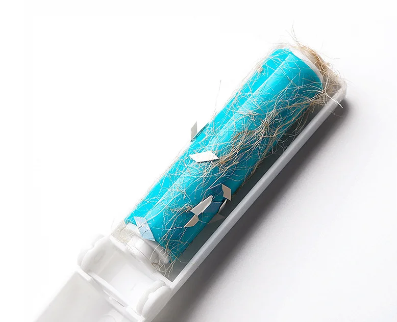 Portable Foldable Lint Rollers Pet Hair Remover Clothes Dust Brush for Cleaning