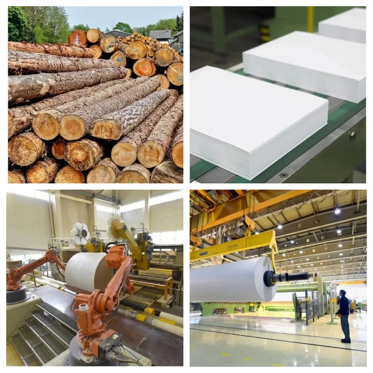 Chinese Manufacture Double A4 Size Copy Paper Cheaper Paper 500 Sheets Ream Paper A4 70G 80G in Thailand Letter Size 8.5*11 75g