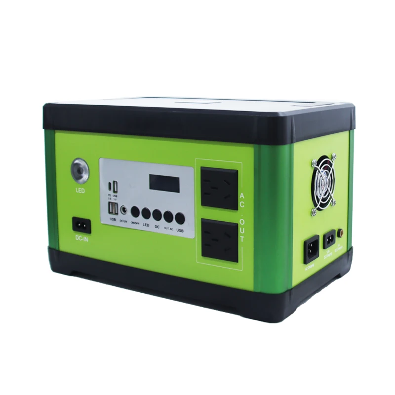 Portable power GH600W LiFePO4 lithium iron phosphate