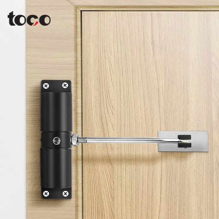 Toco Aluminum hydraulic heavy duty automatic door closer with sliding arm
