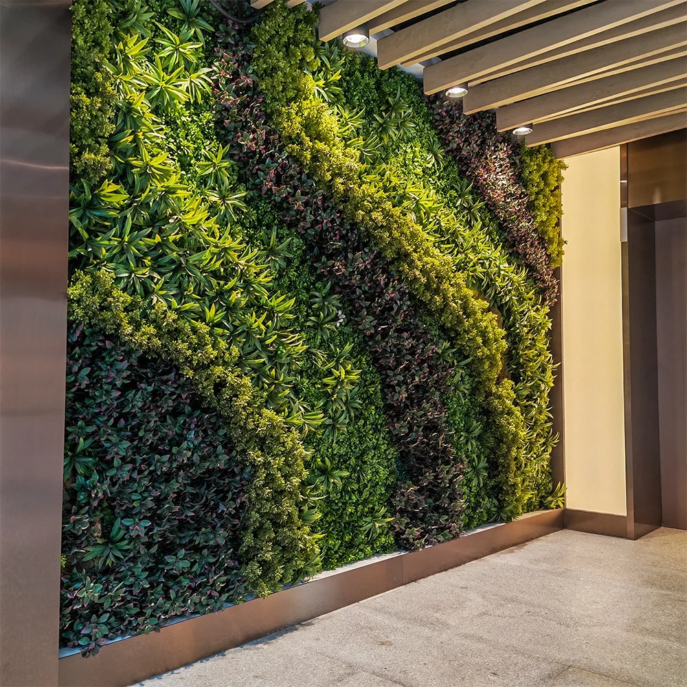 Artificial plant artificial flower Artificial Grass Wall Panels Backdrop Boxwood Panels