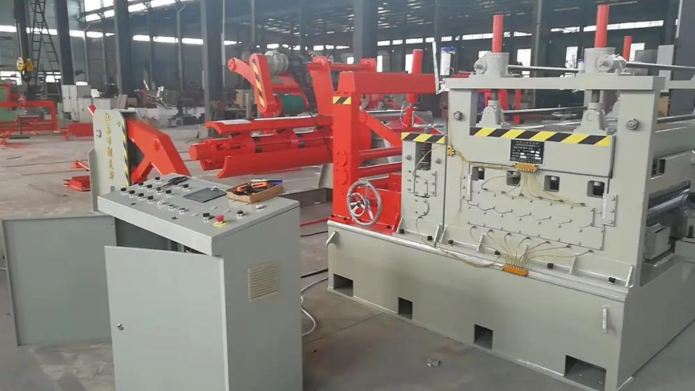 
Automatic Cut To Length Line With Simple Servo Belt 