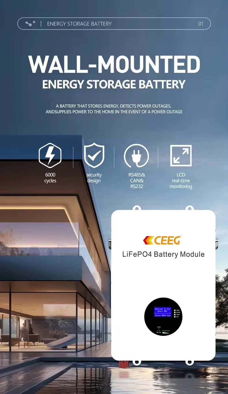 CEEG 48v 200ah lithium solar battery Recharge Power Wall Battery 15kwh 48v lithium ion batteries power station
