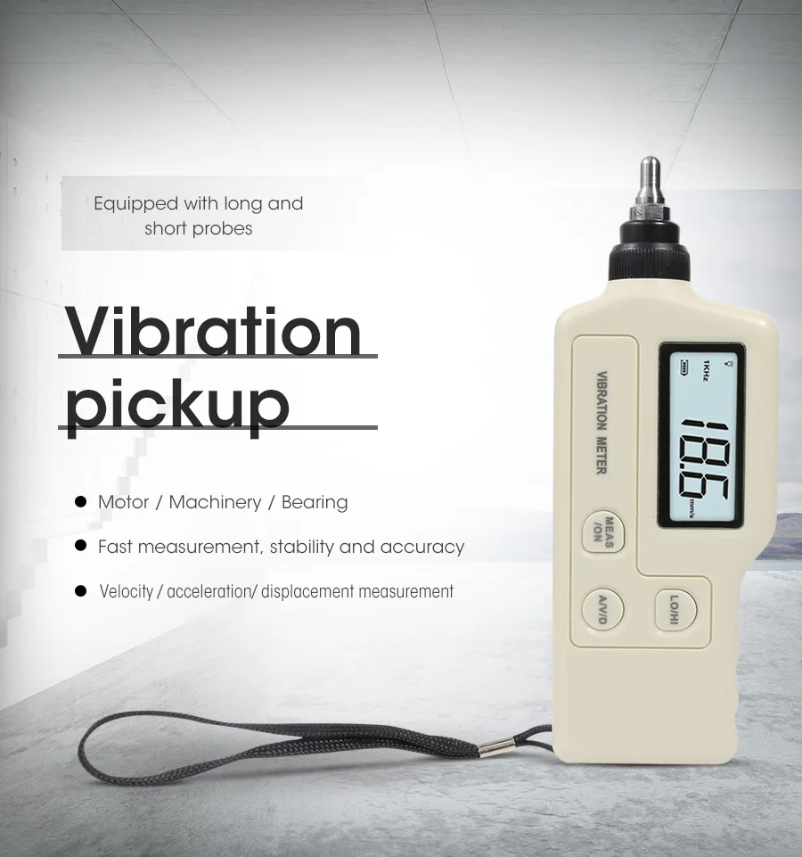 Portable Digital Vibration Meter GM63A