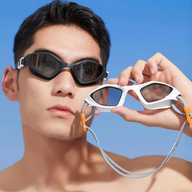 Manufacturers Waterproof Anti-fog Glasses Male And Female Adult Plating Lens Swimming Goggles