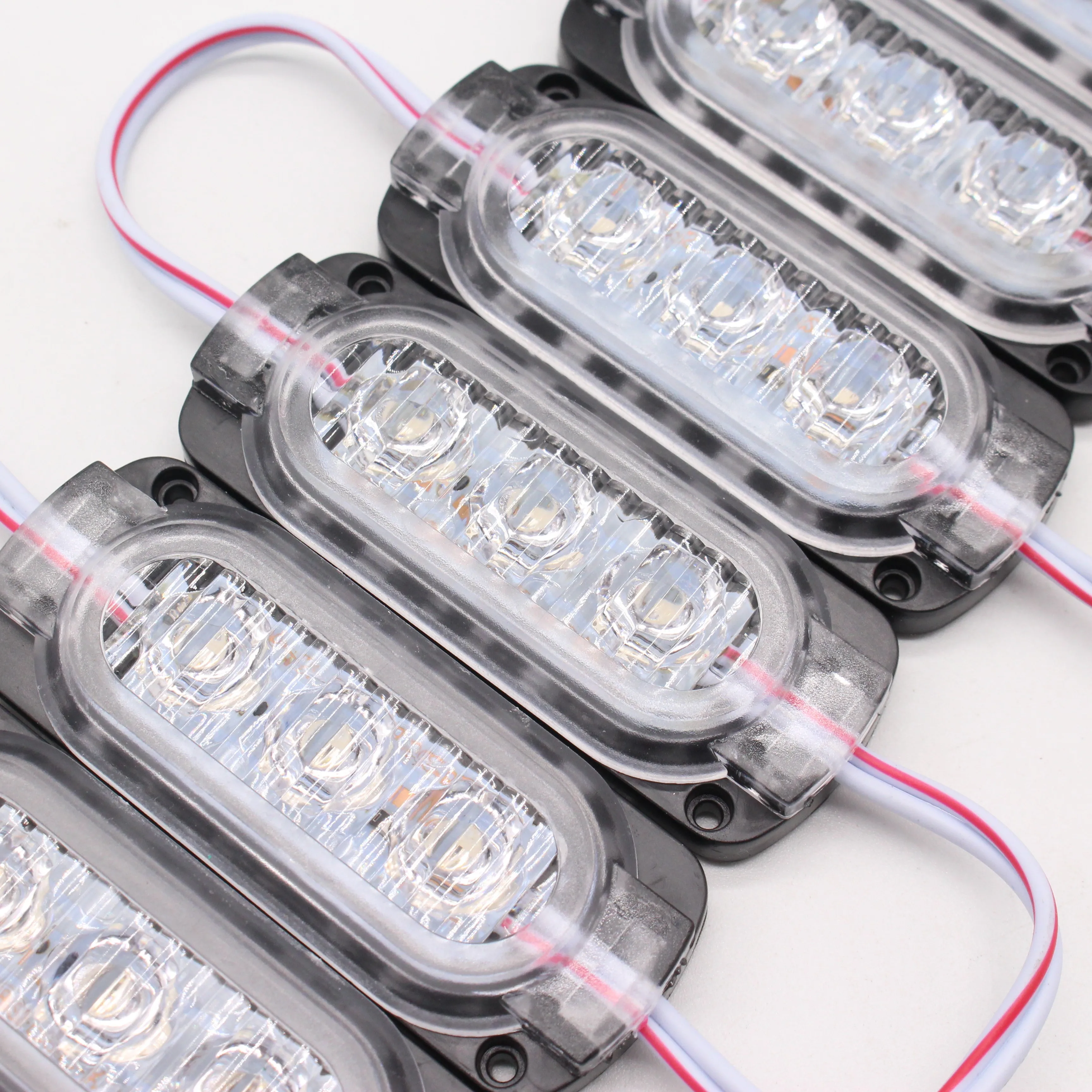 High Quality RGB Flash led Module  Trailer Tail Module Lights Bar Waterproof 3 LED DC12V Truck Identification light