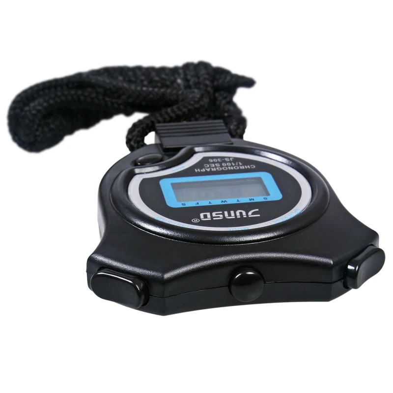 Junstar 306 digital stopwatch Training Professional Fitness Competition Referee Track and Field stopwatch digital Sports