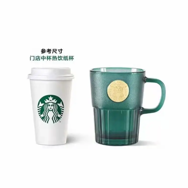 2021 новая темно-зеленая брендовая кружка богини 400 мл кофейная кружка