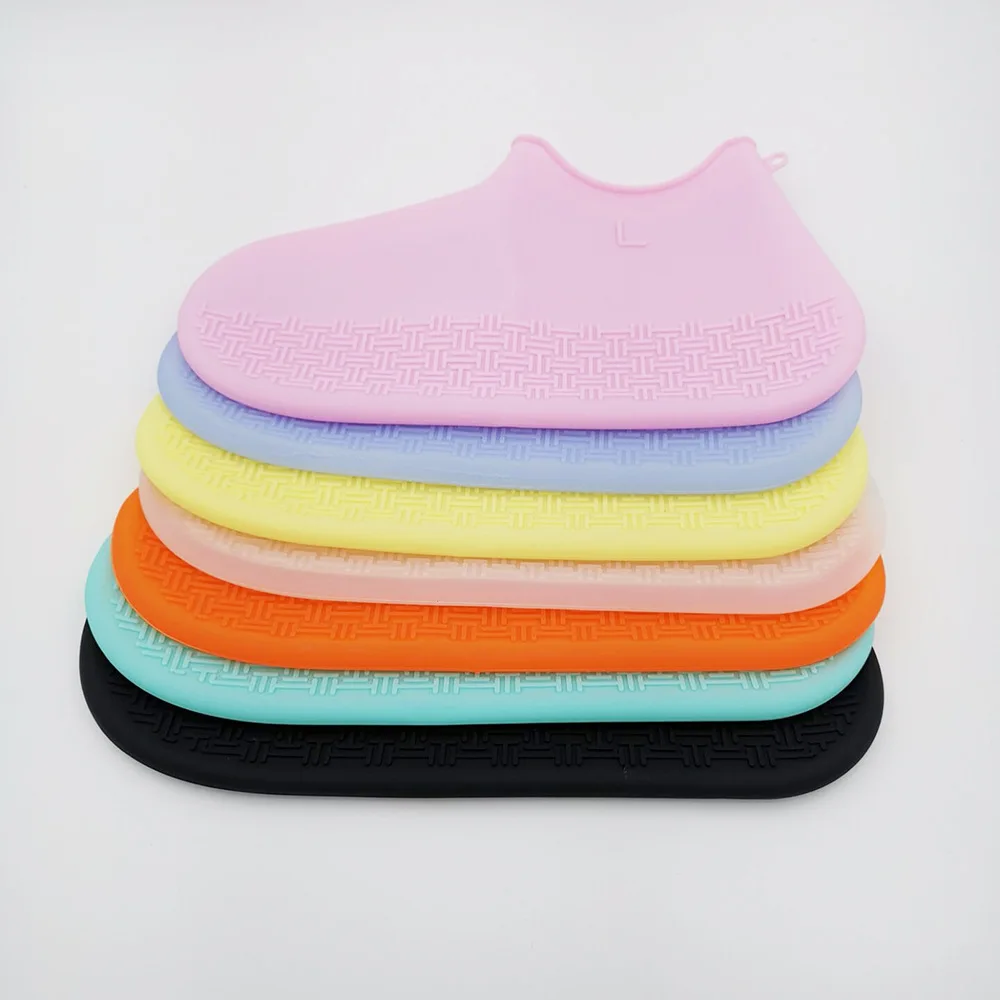 
factory anti slip shoe raincoat reusable rubber silicone waterproof boot cover 