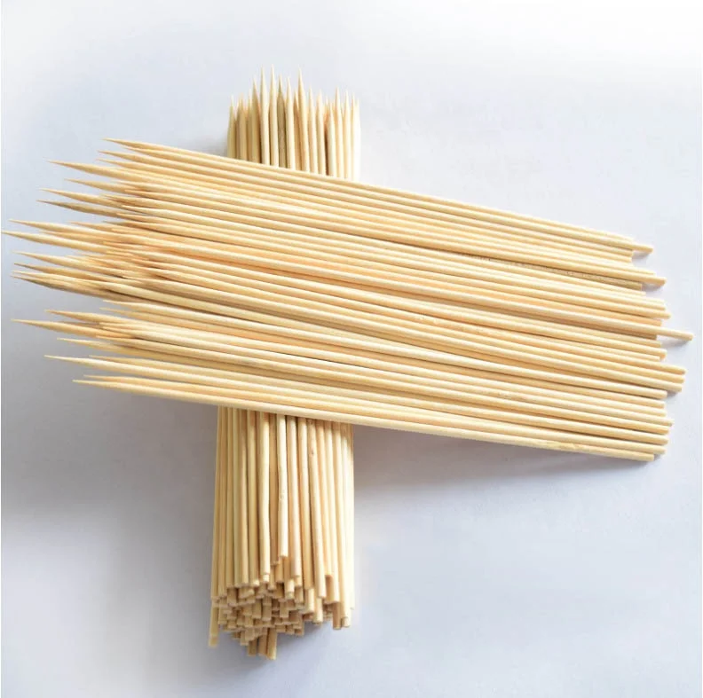 Eco friendly bamboo fruit sticks,Bamboo Skewer dia.3.0mm x 150cm