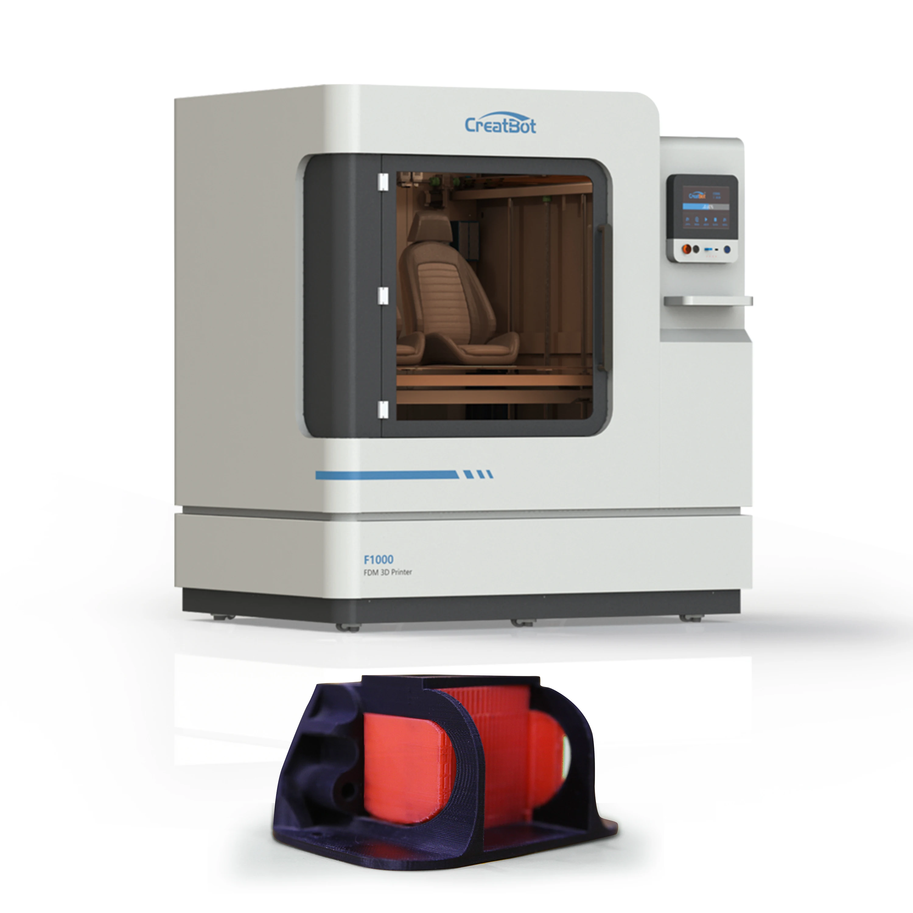 Creatbot F1000 industrial grade large size 3D printer and new launching  3D printer big metal 3d printer