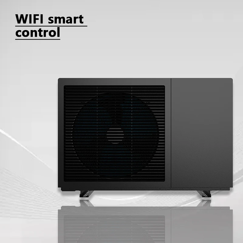 Mikee High efficiency COP PED Certification DC inverter dual fuel heat pump electric hot water heat pump solar water heater