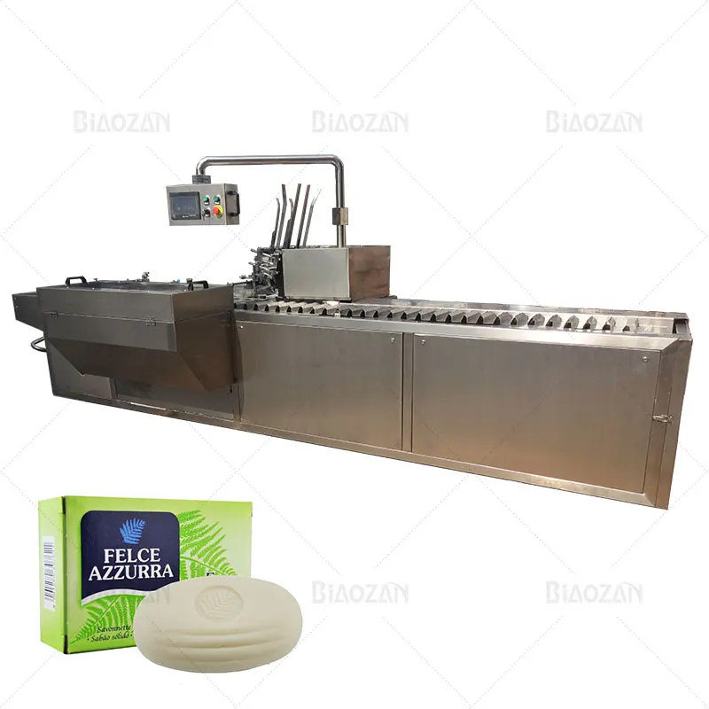 Автоматическая упаковочная машина для мыльных коробок, многофункциональная машина для нанесения мешков и бутылок в коробки