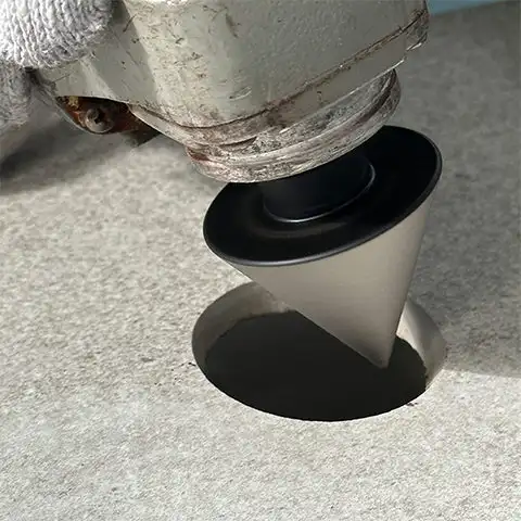 John Tools 8123H-3 Diamond Beveling Chamfer Bits 35mm Diamond Countersink Drill Bit for Existing Holes Enlarging Shaping