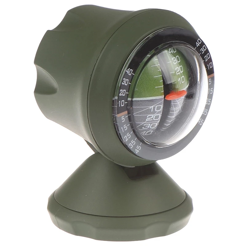 Outdoor Multifunction Car Inclinometer Angle Slope Meter Balancer Measure Equipment Professional Car Compass Accessories
