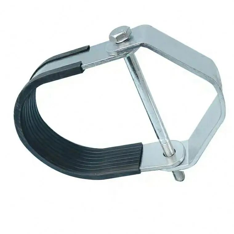 Custom Clevis Hanger for Vertical Pipe Support Steel Metal Stamping Part
