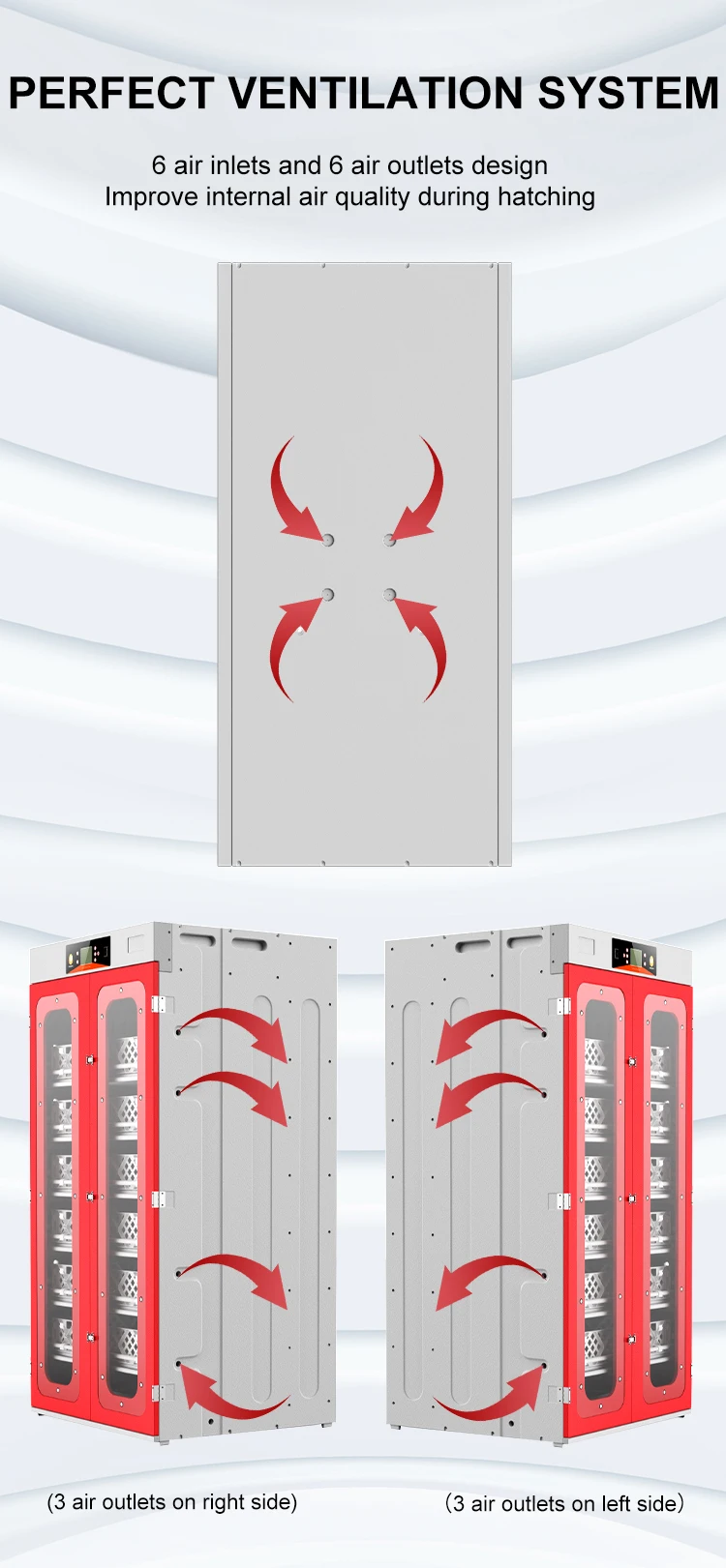 WONEGG Factory Solar Eggs Automatic Incubator For Egg Incubator 10000 Egg Hatching Machine