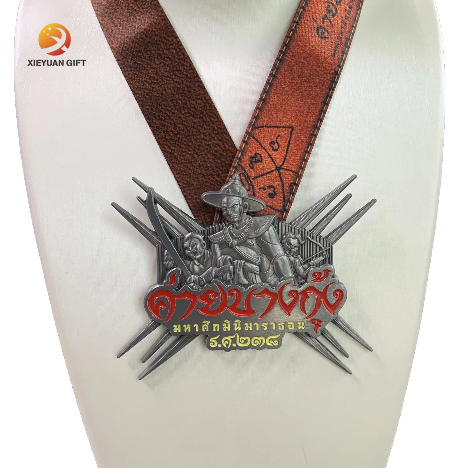 spinner chest double sided our lady of grace catholic medal blue case machine russia huge medical medals