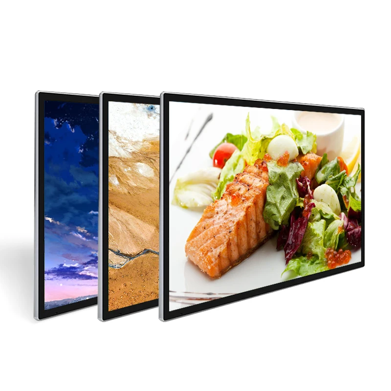 Indoor 43 Inch LCD Wall Mounted Digital Signage and Displays Monitor Touch Screen Advertising Machine for Advertising
