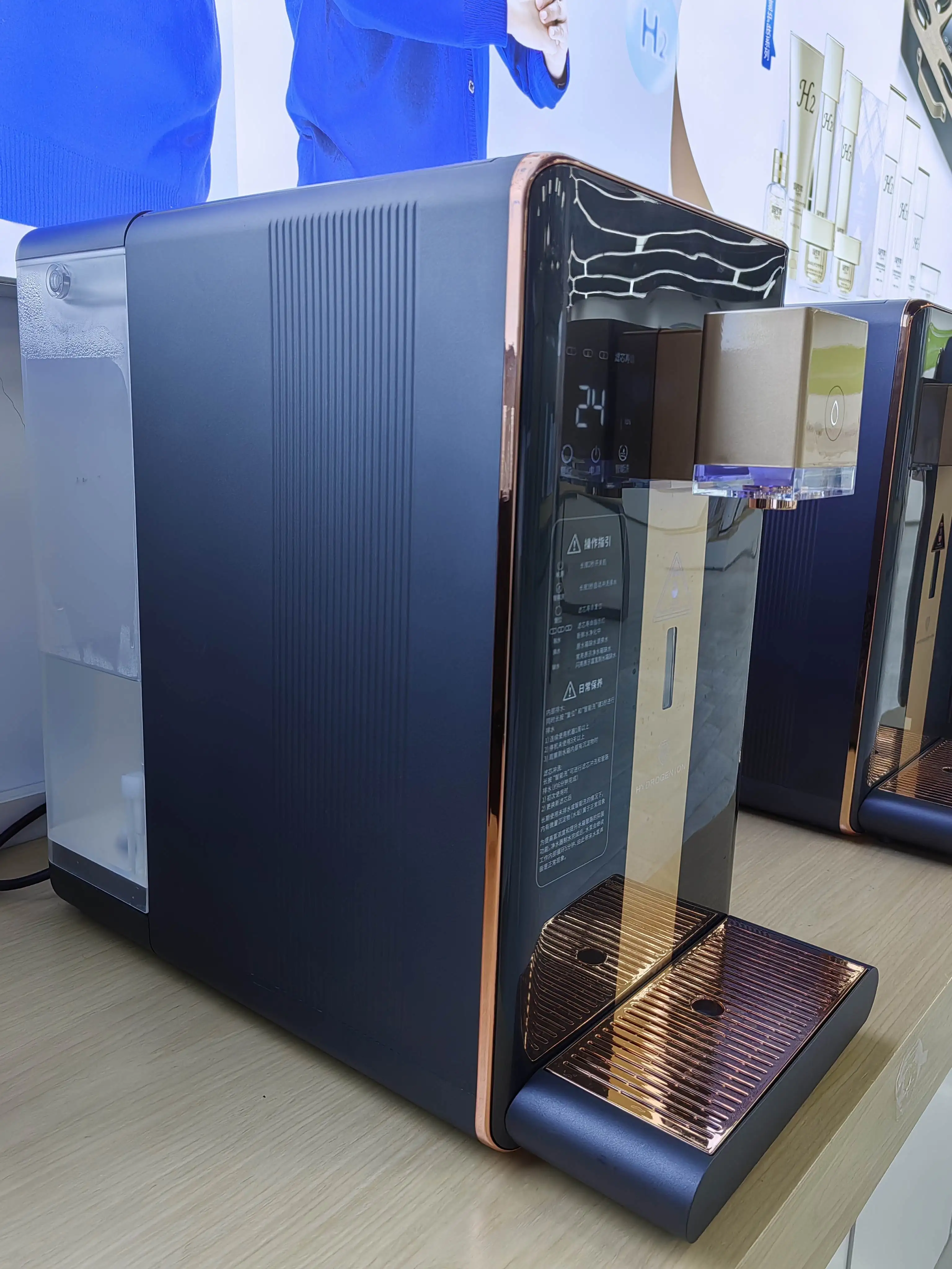 Kangen water ionizer machine japan made countertop uv hot water dispenser purifier home filter purifier water