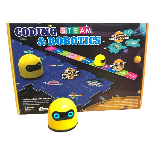 Learning machine electric robot DIY ai robot Coding Robot toy for children