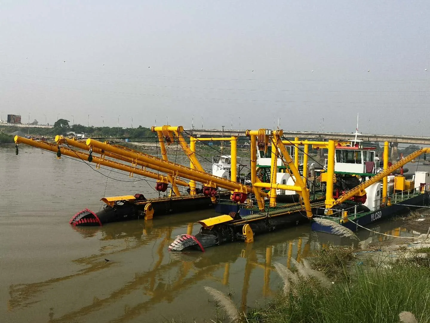 20 inch  cutter suction dredger for sand dredging