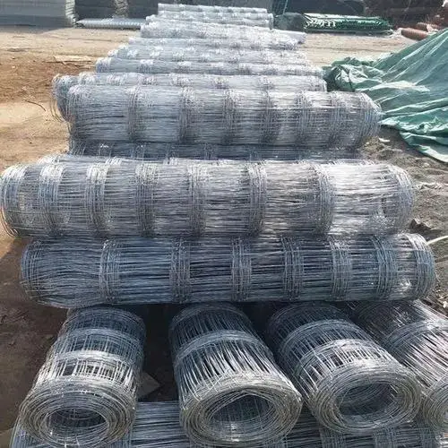 Factory Price High Quality 8ft Height 3 Mm Diameter Galvanized Hinge Knot High Tensile Wire Strainer Fence Used For Cattle