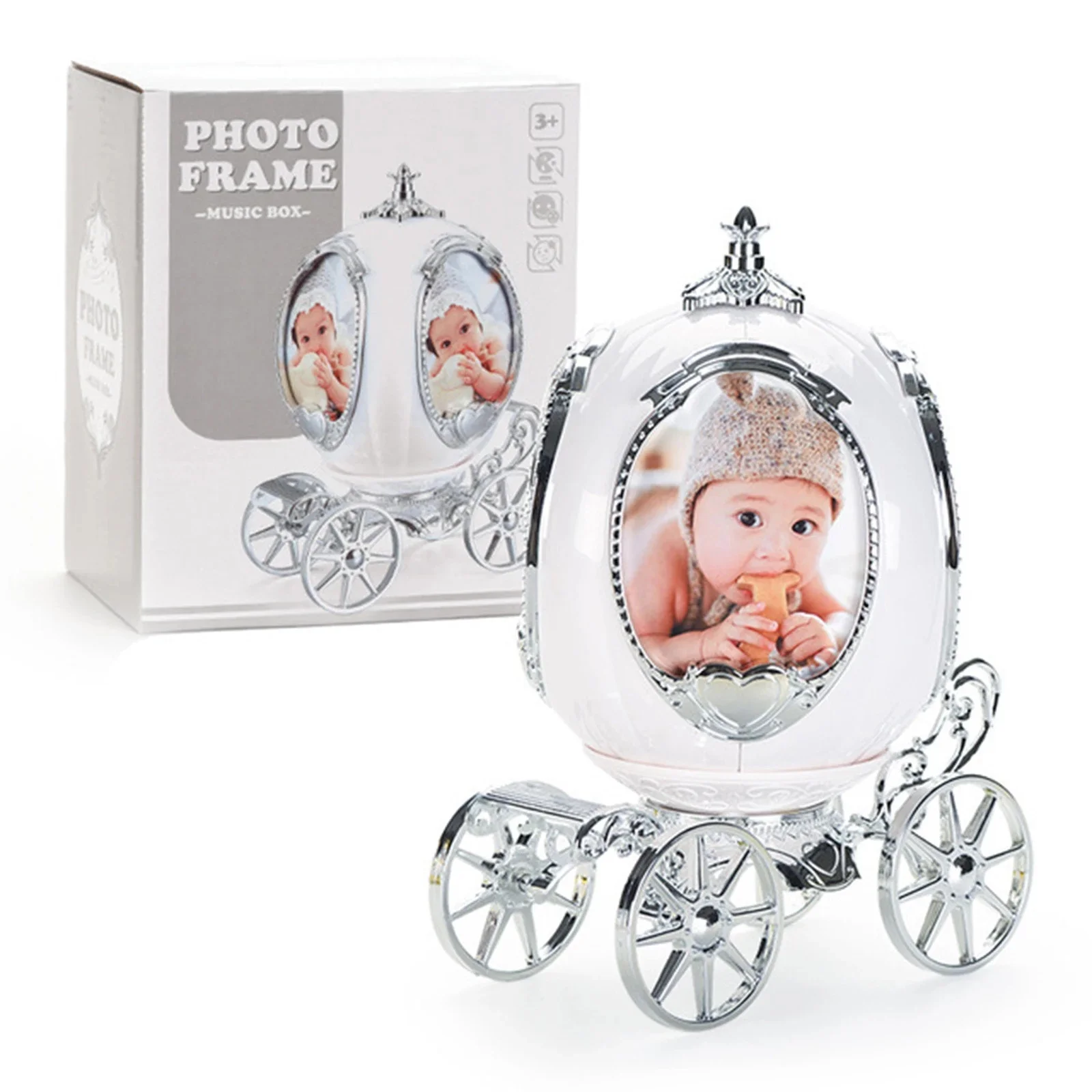 Frame Personalized Pumpkin Car Photo Frame Mini Music Box