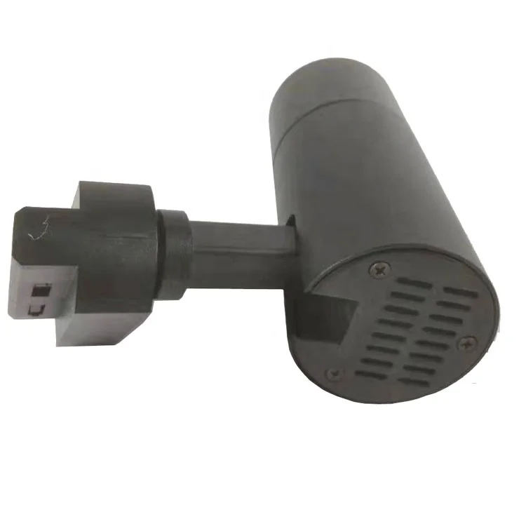 Aluminium Black and White 360 Degree Rotatable 1 Phase GU10 Track Spot Light