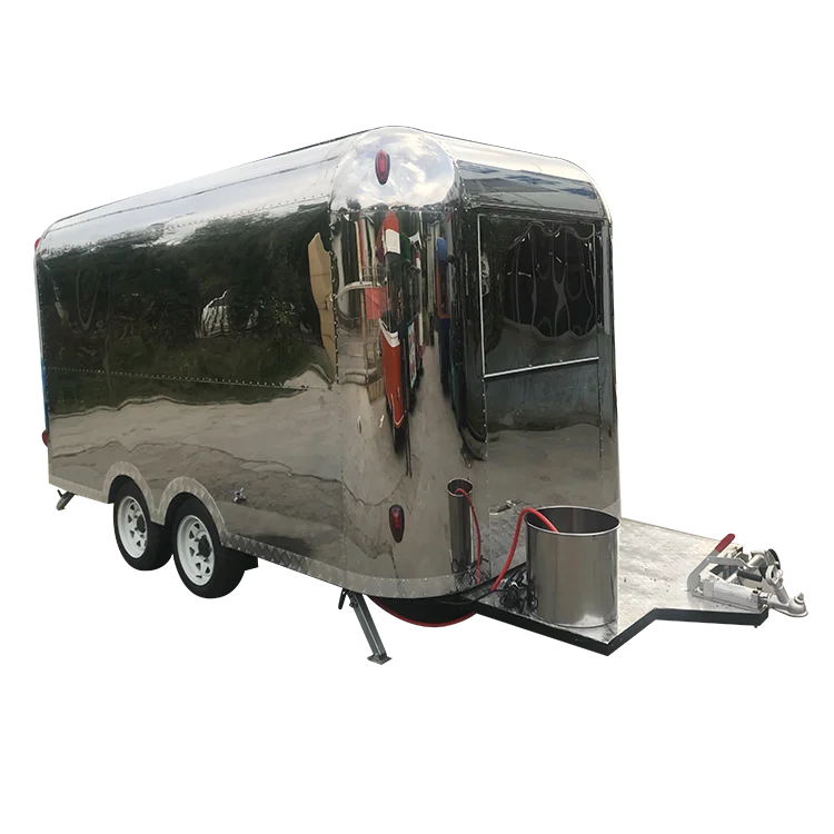 Economical And Practical 2021 China Famous Manufacturer Street 7.5ft Food Trailer