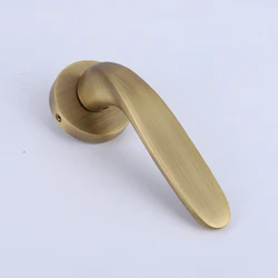 Современный портативный медный замок для спальни, проходной дверной матовый замок, дверные ручки