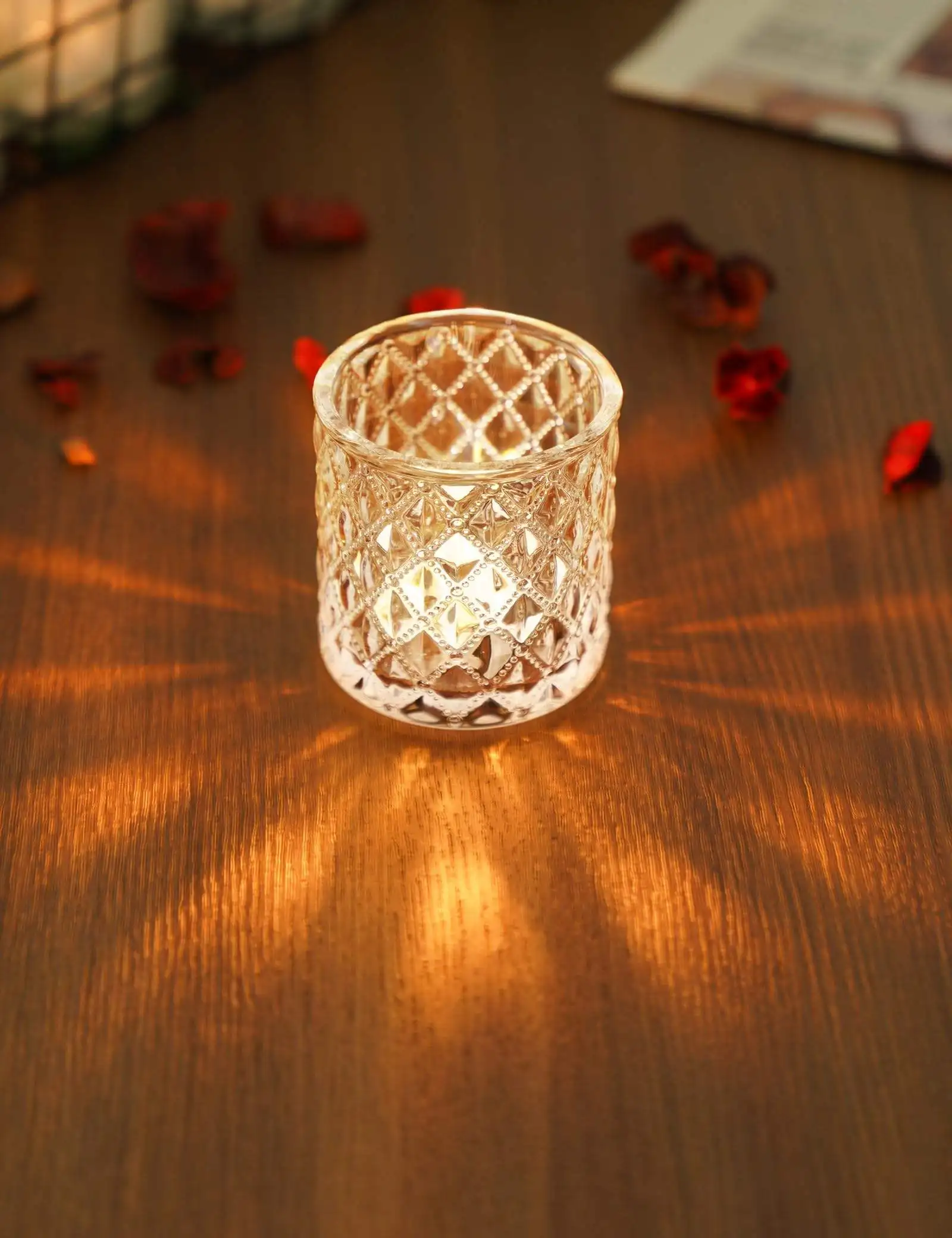 100ml Mini Style Customized Airtight Food Grade Glass Storage Jam Jar With Metal Split Lid