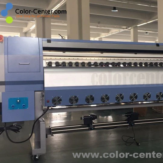 China best! Allwin E320 3.2m 2 Heads /4 Heads Printer (with Epson DX5 print head, solvent, water-base and LED UV all applicable)