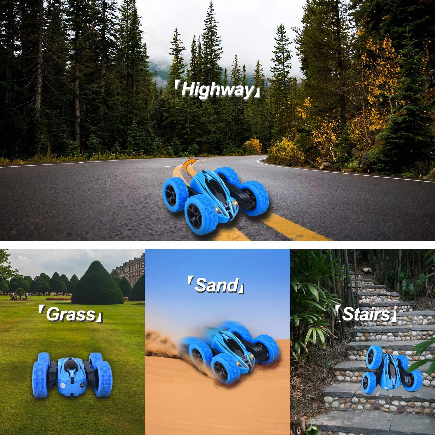 Camoro зеленые Игрушки радиоуправляемые автомобили Rc Rock Crawler игрушки RC хобби 2 АА батареи 360 трюки двойной Дрифт машина 53*34*53